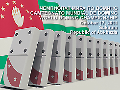 Abhazya'da Domino Şampiyonası