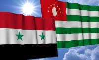 Abhazya’dan Suriye’ye Kutlama!