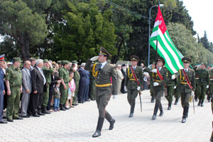 Abhazya’da Zafer Günü Kutlaması