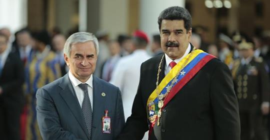 Hadjimba, Maduro Görüştü!