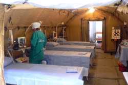 Abhazya’da Sahra Hastanesi! 