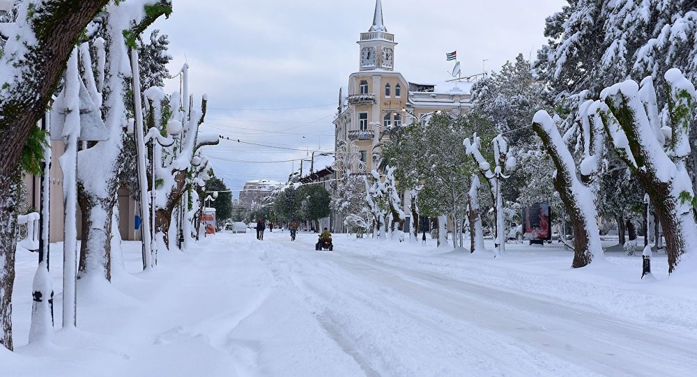 Abhazya’da Kar Alarmı