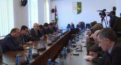 Abhazya Parlamentosunda Toplantı! 